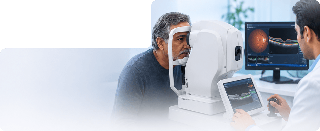 OCT Scan test for retina diagnosis