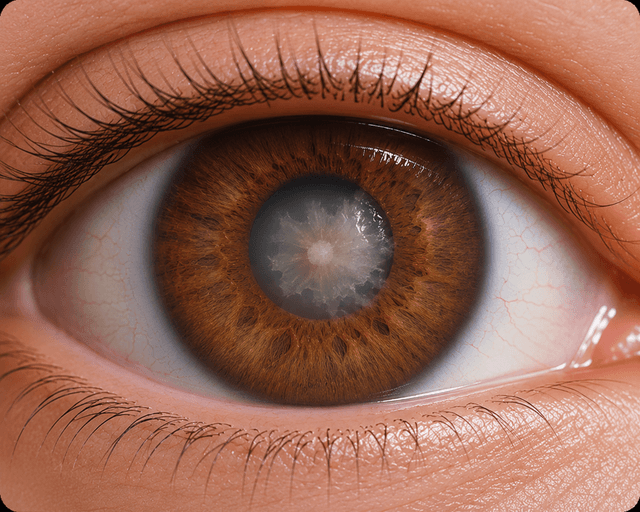 Posterior subcapsular cataract eye