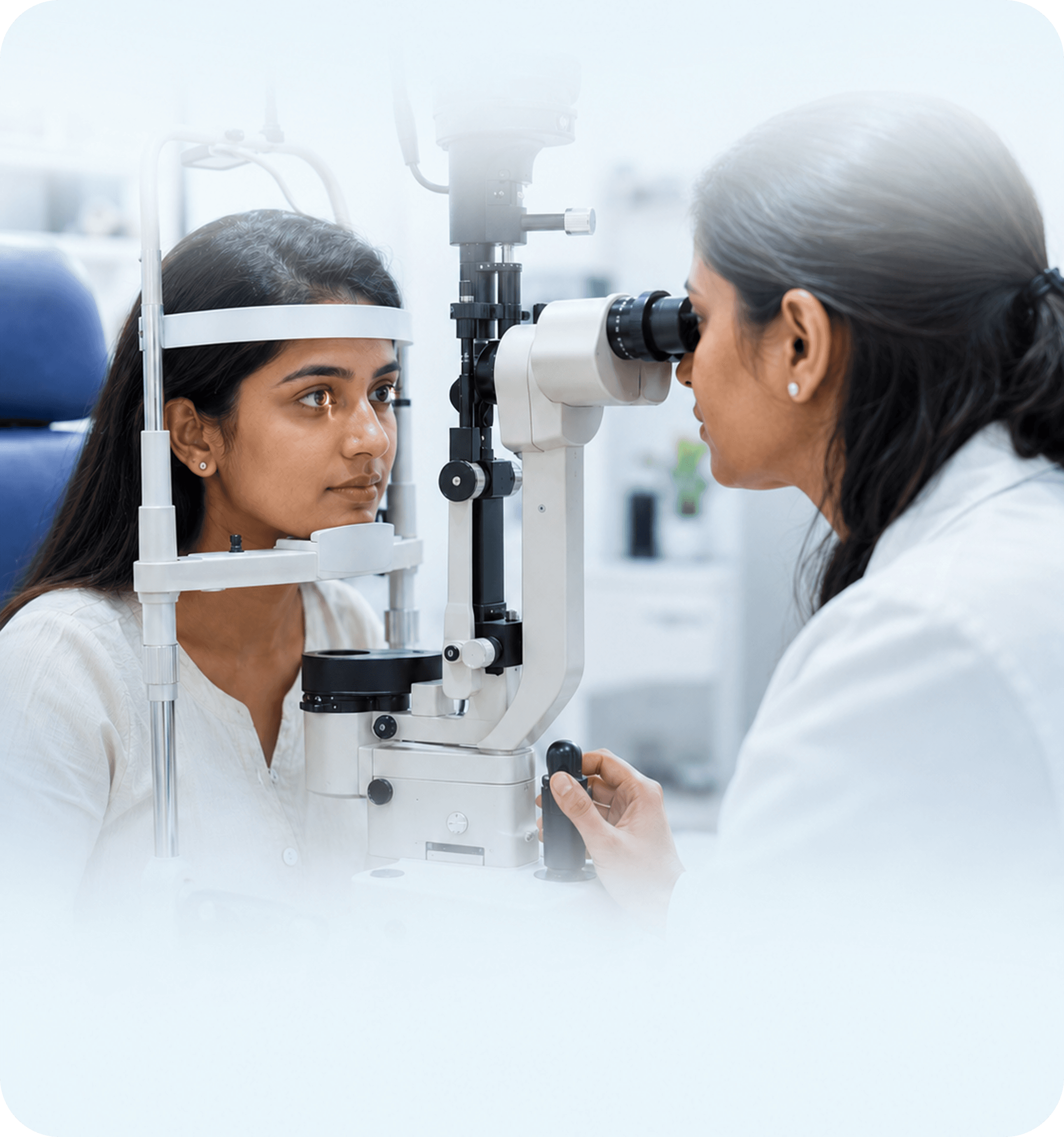 Slit-lamp examination for dry eye