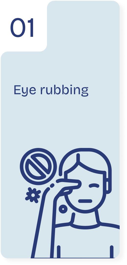 Eye rubbing